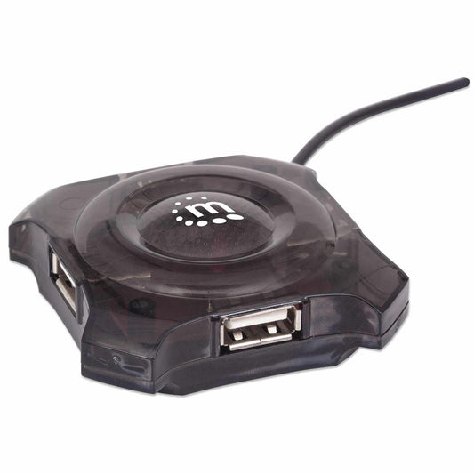 Mini Hub USB 2.0 de 4 puertos Image 1