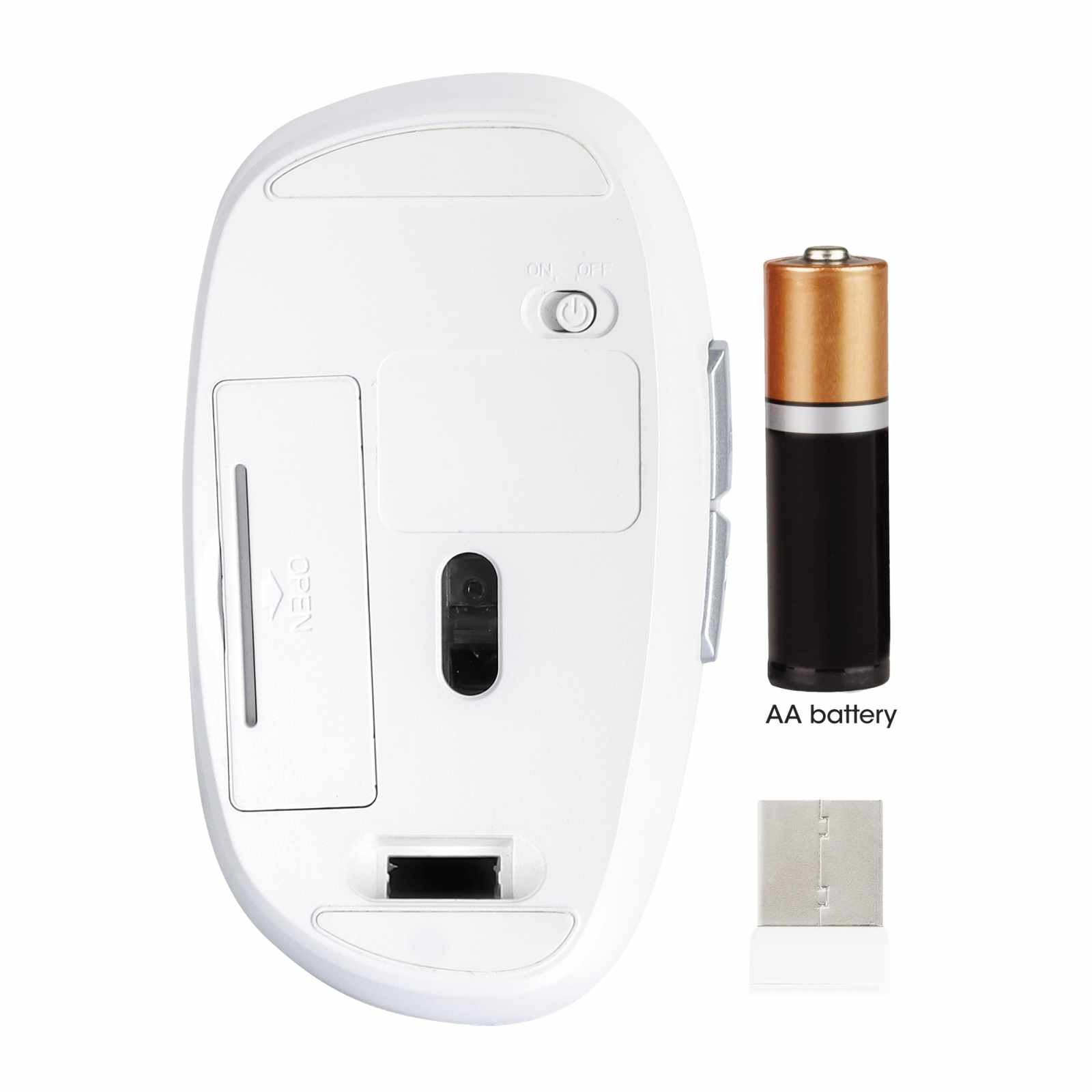 Mouse Premium Óptico Inalámbrico USB MW6185  Image 10