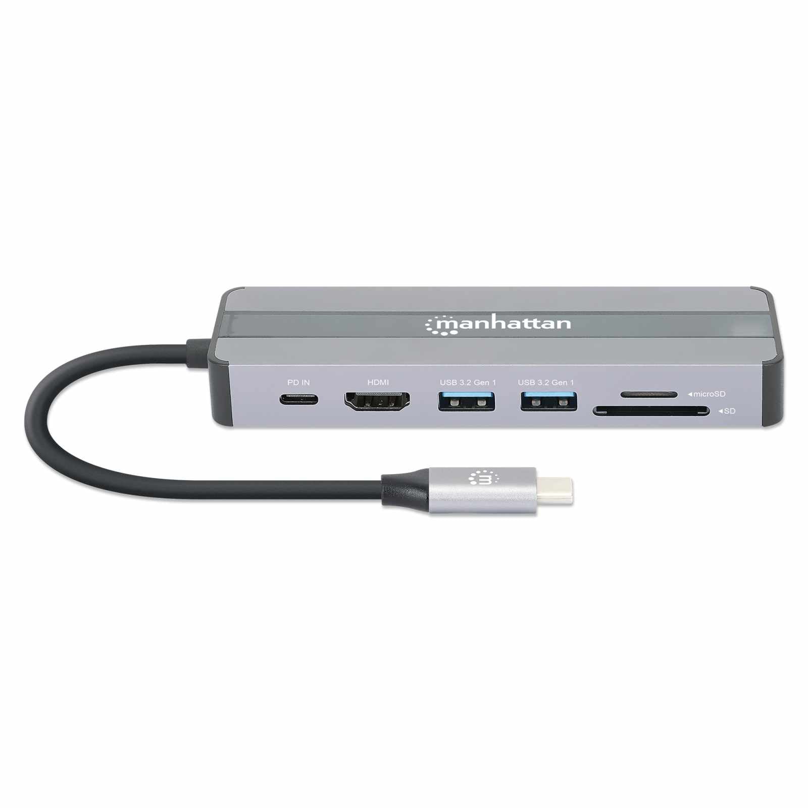 Estación Docking para conexión USB-C 7 en 1 con carga de energía Image 4