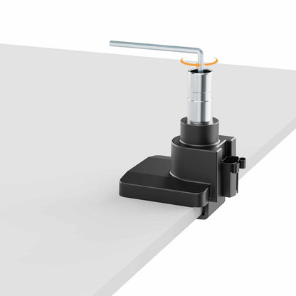 Soporte de aluminio con pistón de gas y puertos USB para un monitor de 17" a 57" Image 8