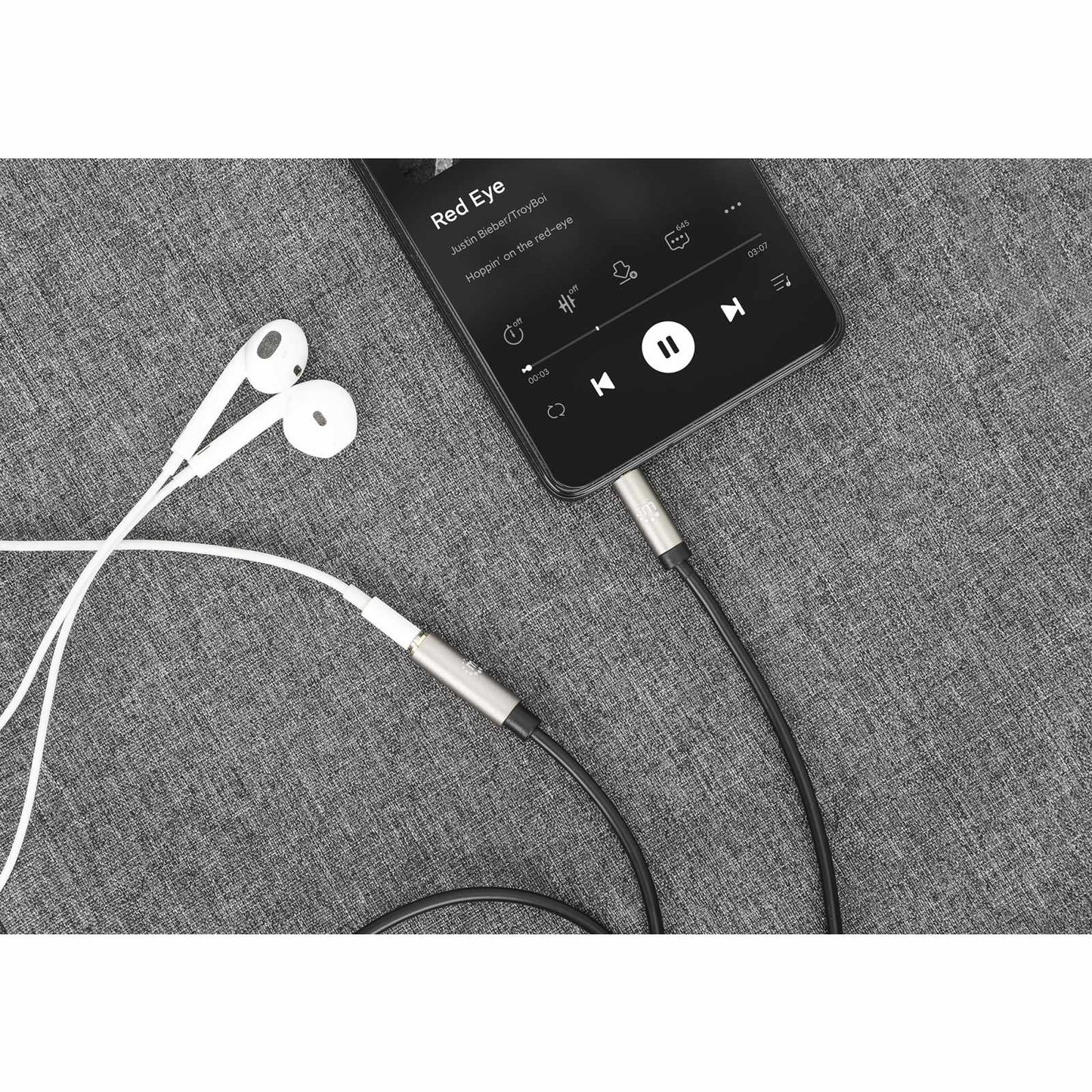 Extensión de Cable Auxiliar de Audio Estéreo Image 9