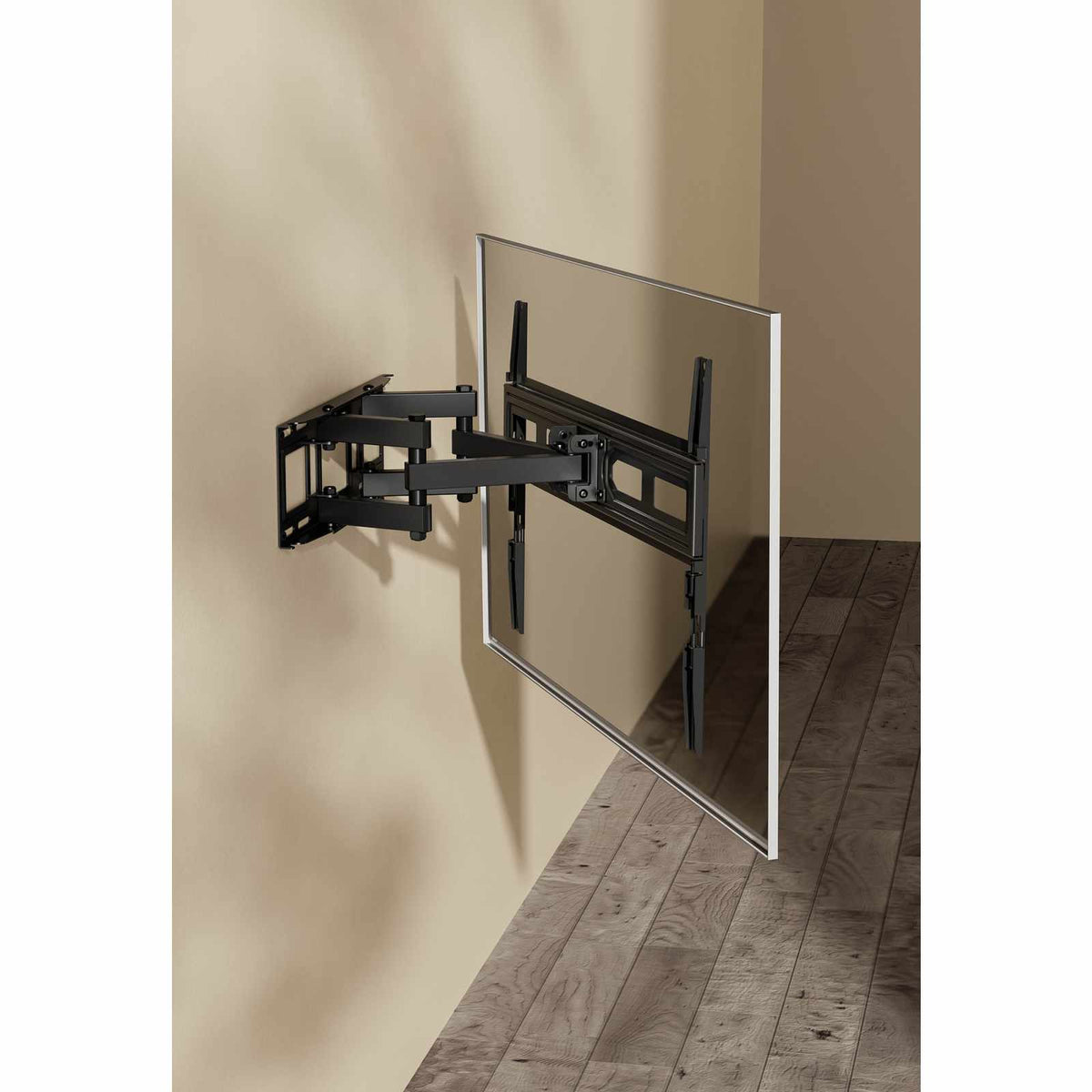 Soporte de pared con doble brazo articulado y ajuste de nivel, 37" a 80" Image 10