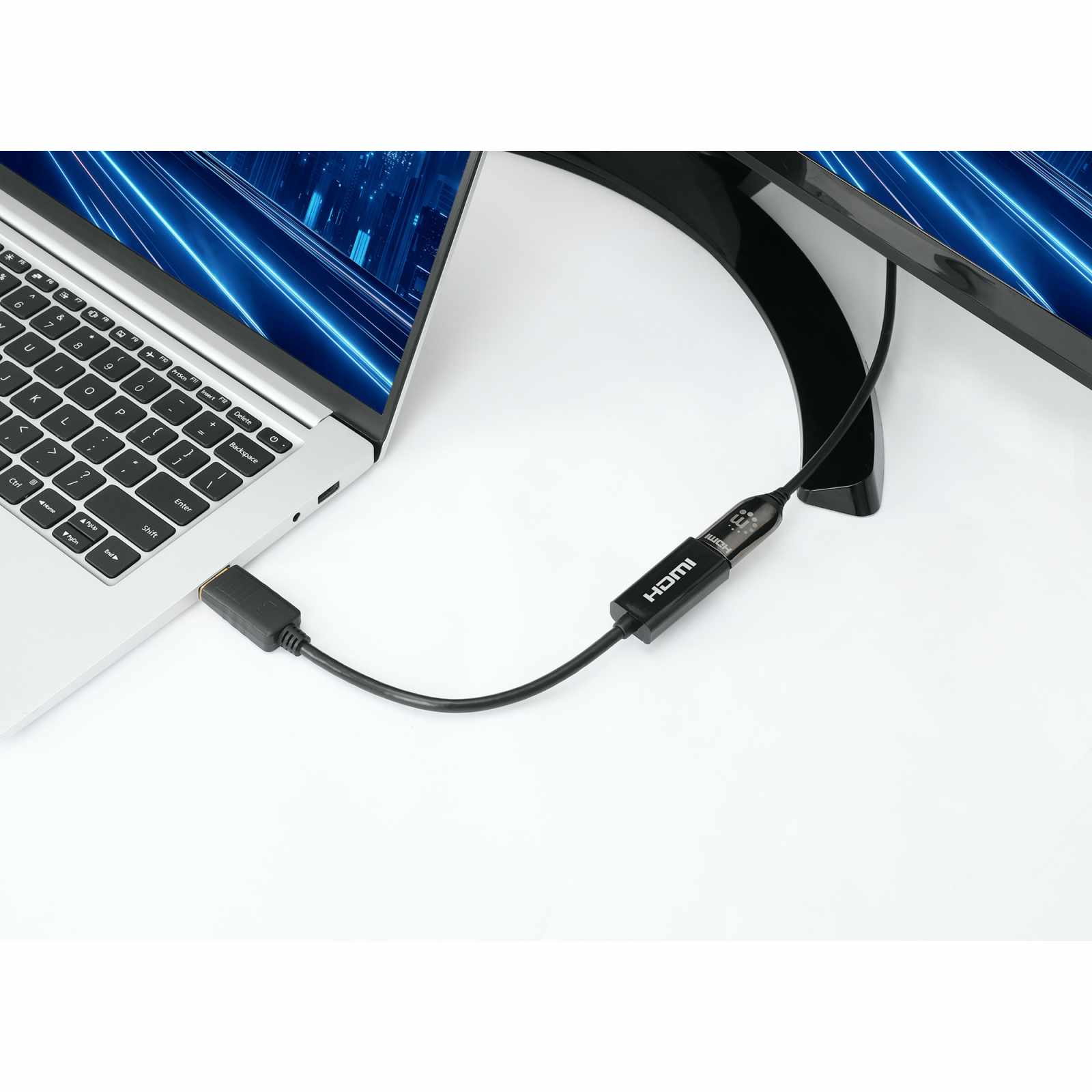 Adaptador activo DisplayPort macho a HDMI hembra, 4K a 60 Hz Image 6