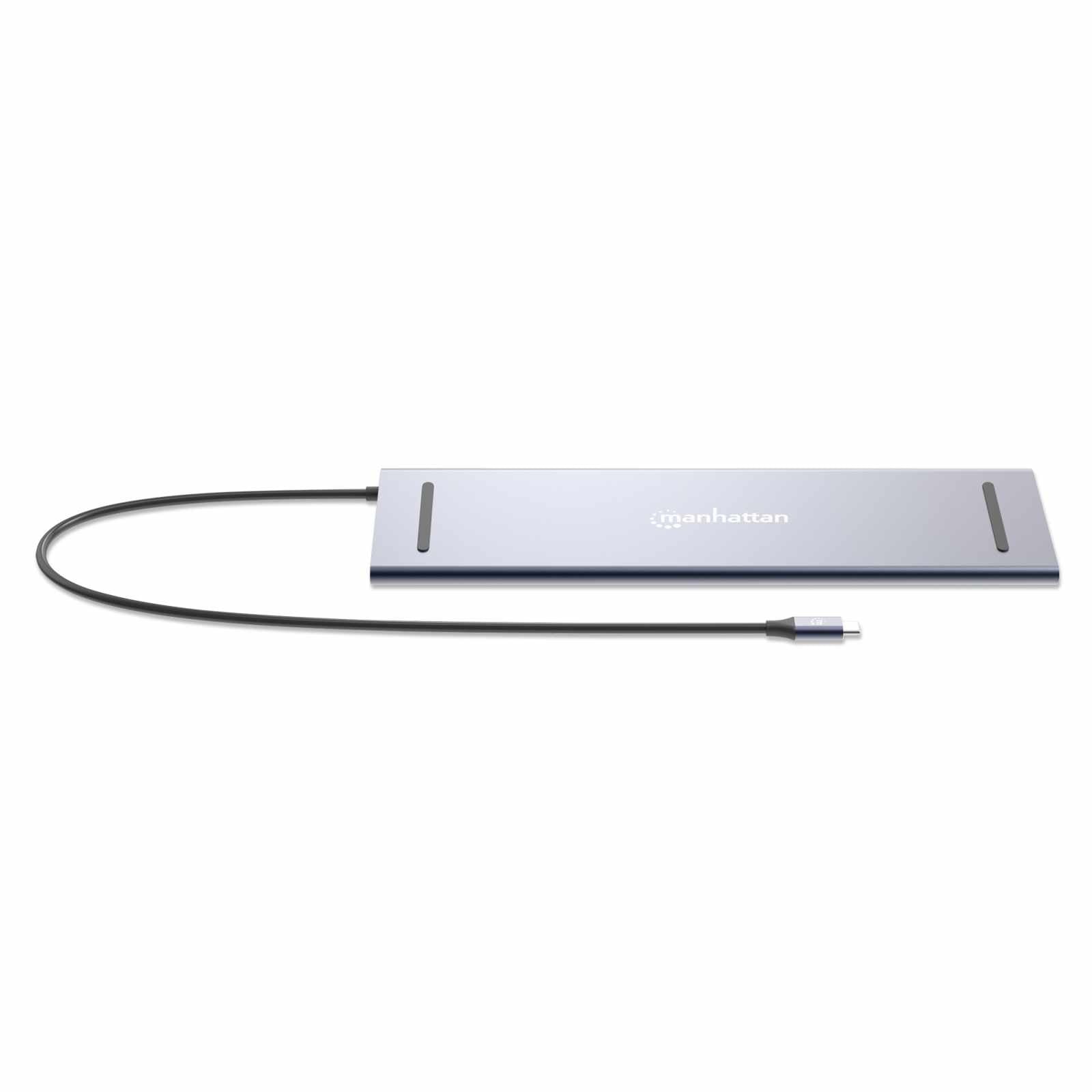 Estación de carga / Hub multipuerto USB-C PD 12 en 1 para tres pantallas 4K Image 11