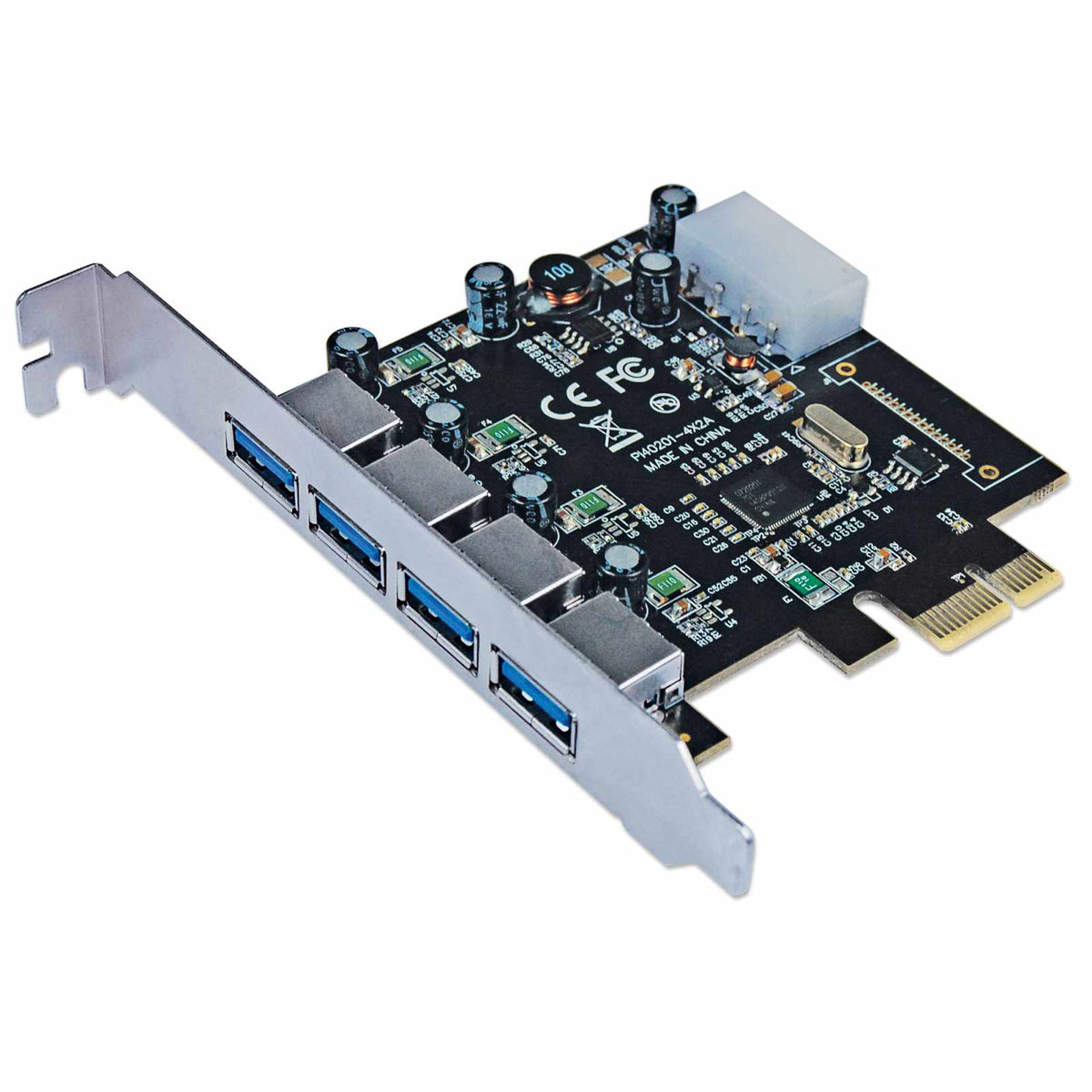 Tarjeta USB PCI Express de 4 puertos SuperSpeed Image 1