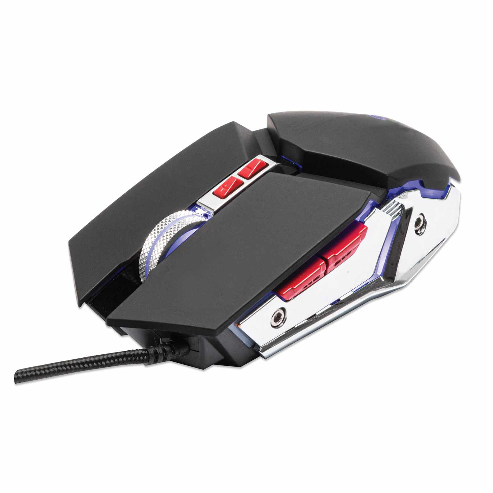 Mouse óptico Gaming LED con cable, iluminación RGB, 7 botones Image 7