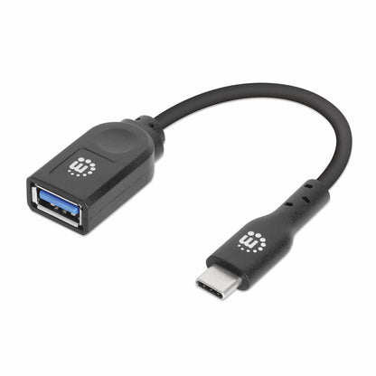 Cable USB 3.2 Gen 1 Tipo-C Macho a Tipo-A Hembra, 5 Gbps, 15 cm Image 1