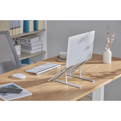 Soporte de aluminio para laptop o tablet con elevación ajustable, Premium Image 8