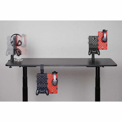 Soporte de escritorio con tablero organizador perforado y porta accesorios Image 13