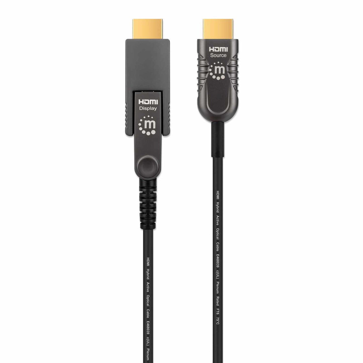 Cable Óptico Activo HDMI de Alta Velocidad con conector HDMI desmontable (Calificado Plenum) Image 5