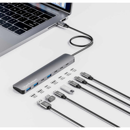 Hub de 7 puertos 10G/5G USB-C / USB-A 4+3 con Power Delivery Image 5