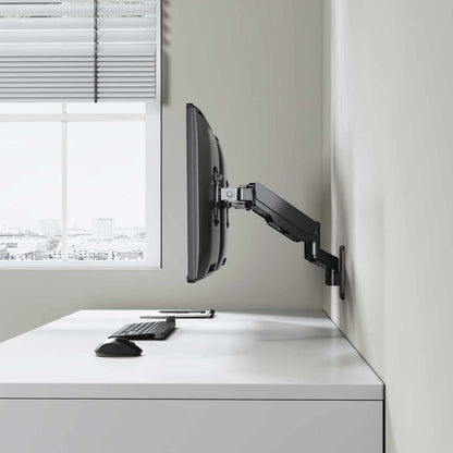 Soporte de pared universal para dos monitores con resorte de gas Image 9
