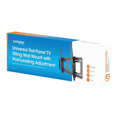Soporte Universal Inclinable de Pared con Ajuste de Nivelación de Poste para Pantallas de 37" a 80" Packaging Image 2