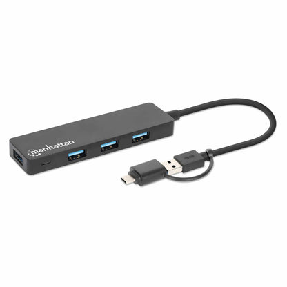 Hub de 4 puertos USB-A 3.2 Gen 1 con conector adaptable de USB-A a USB-C Image 3