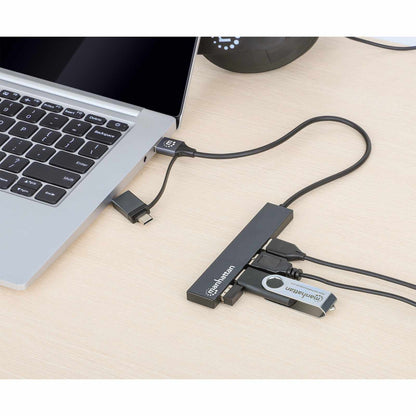 Hub de 4 puertos USB-A 3.2 Gen 1 con conector adaptable de USB-A a USB-C Image 6