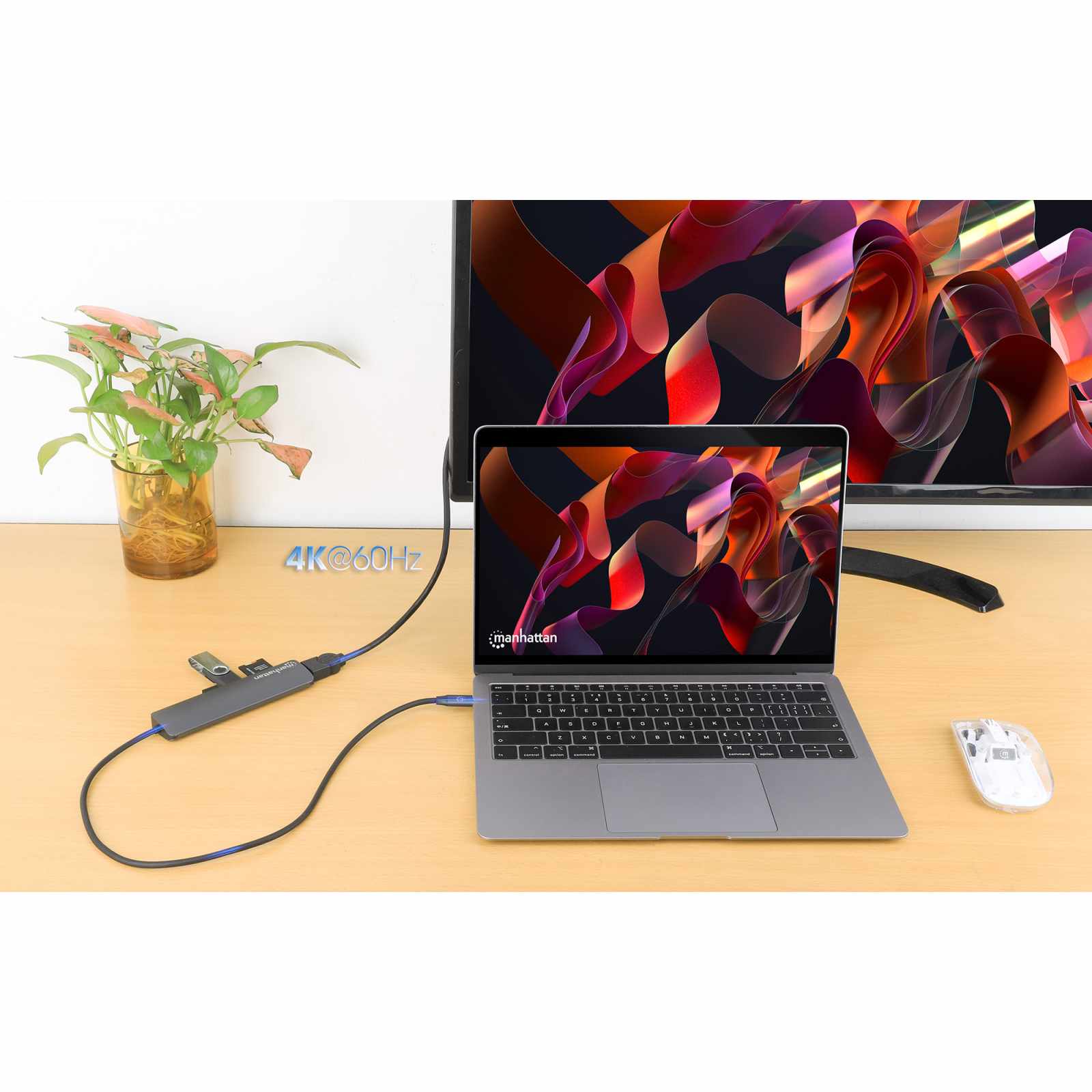 Docking Station USB-C 7 en 1 con HDMI 4K Image 6
