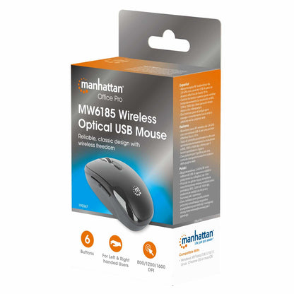 Mouse Premium óptico inalámbrico USB MW6185  Packaging Image 2