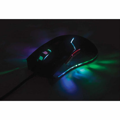Ratón óptico cableado para videojuegos con LED Image 6