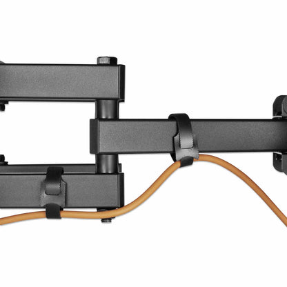Soporte de pared con doble brazo articulado y ajuste de nivel, 37" a 80" Image 9