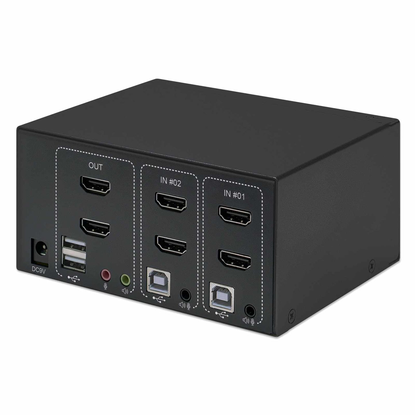 Switch KVM HDMI de 2 puertos y doble monitor  Image 5