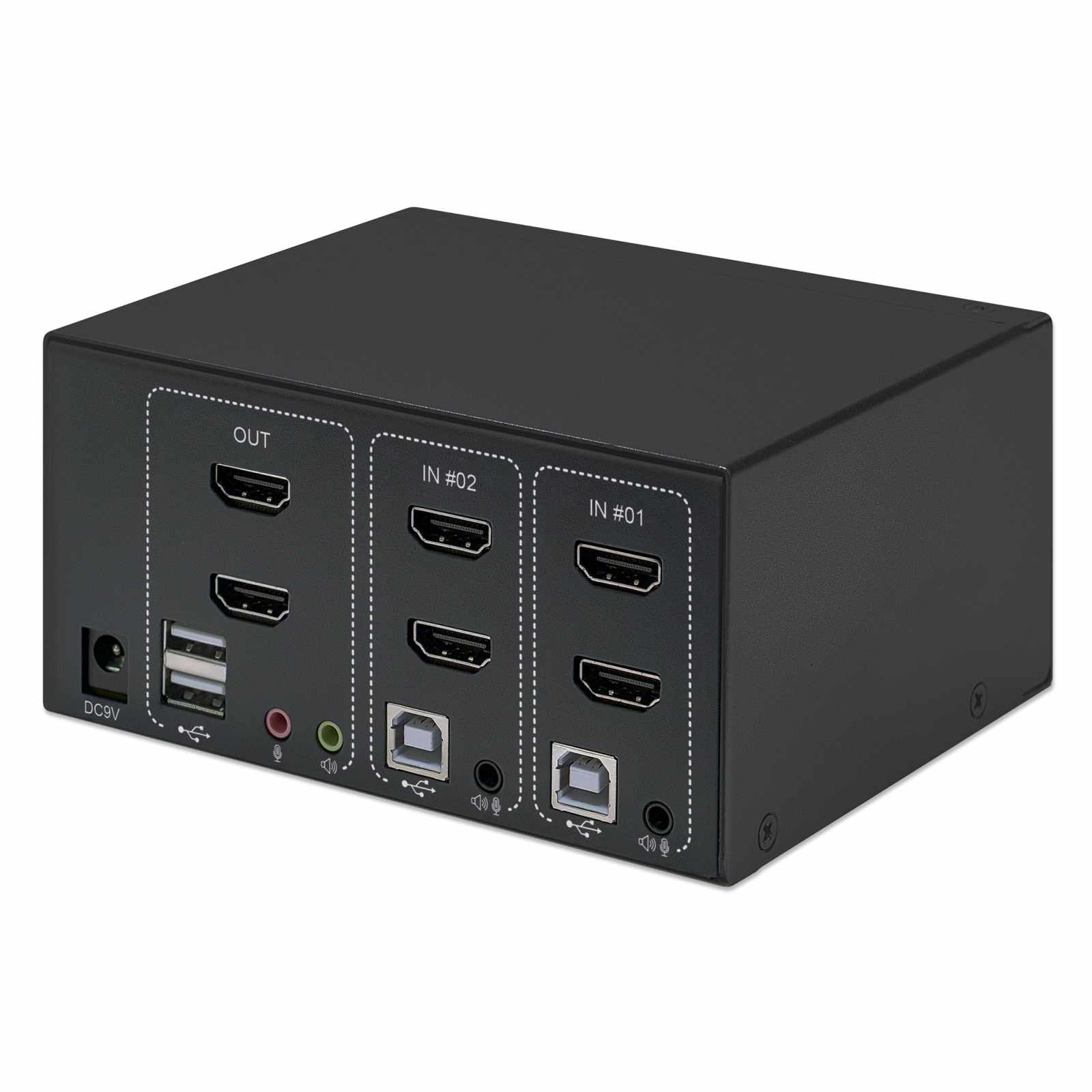 Switch KVM HDMI de 2 puertos y doble monitor  Image 5