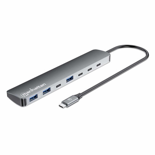 Hub de 7 puertos 10G/5G USB-C / USB-A 4+3 con Power Delivery Image 1