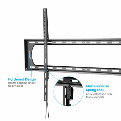 Soporte de Pared Fijo de Ultra Alta Resistencia y Bajo Perfil para Pantallas Grandes de 60" a 120" Image 7