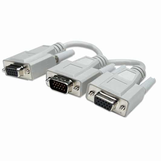 Cable en Y para VGA HD15 15 cm Image 1