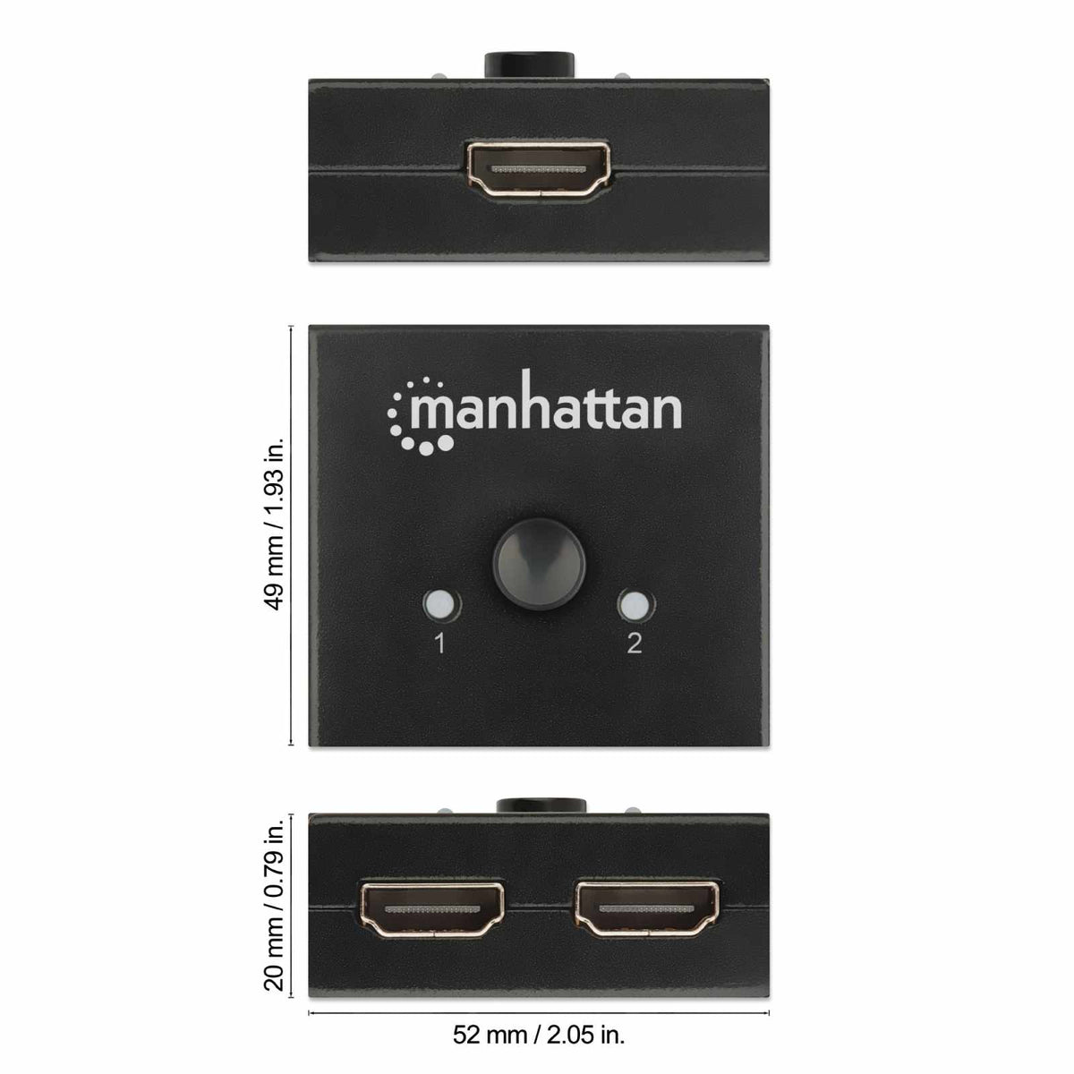 Switch bidireccional HDMI 4K de 2 puertos Image 8