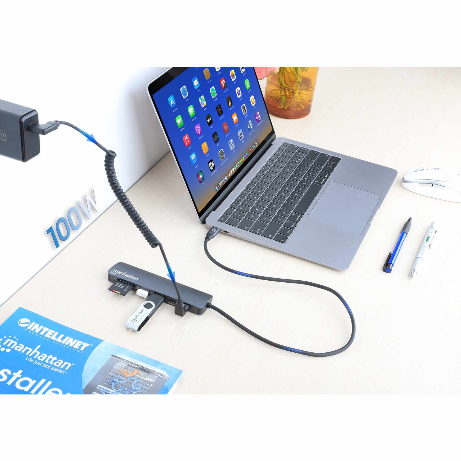Docking Station USB-C 7 en 1 con HDMI 4K Image 9