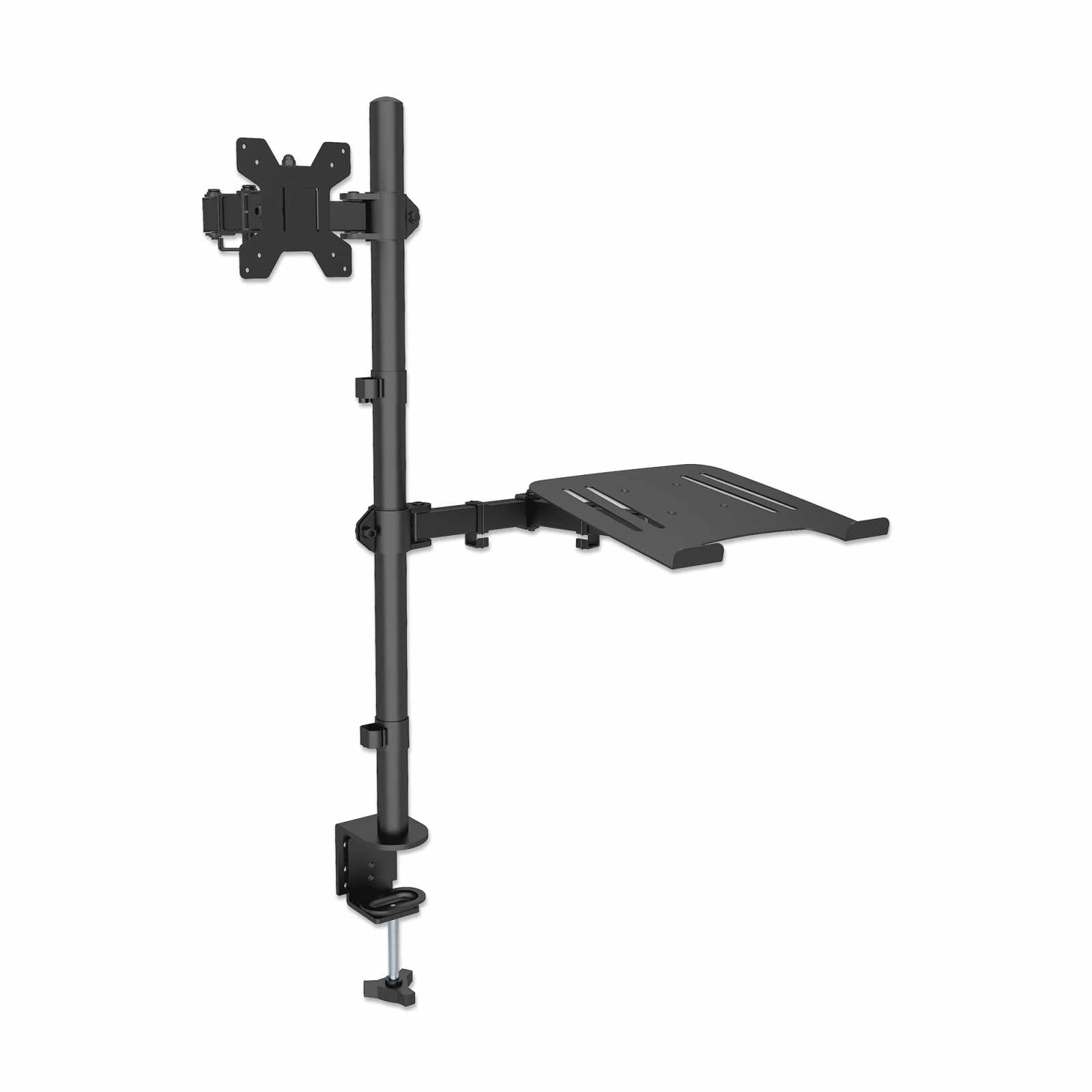 Soporte combinado de escritorio para laptop y monitor de 13" a 32" Image 3