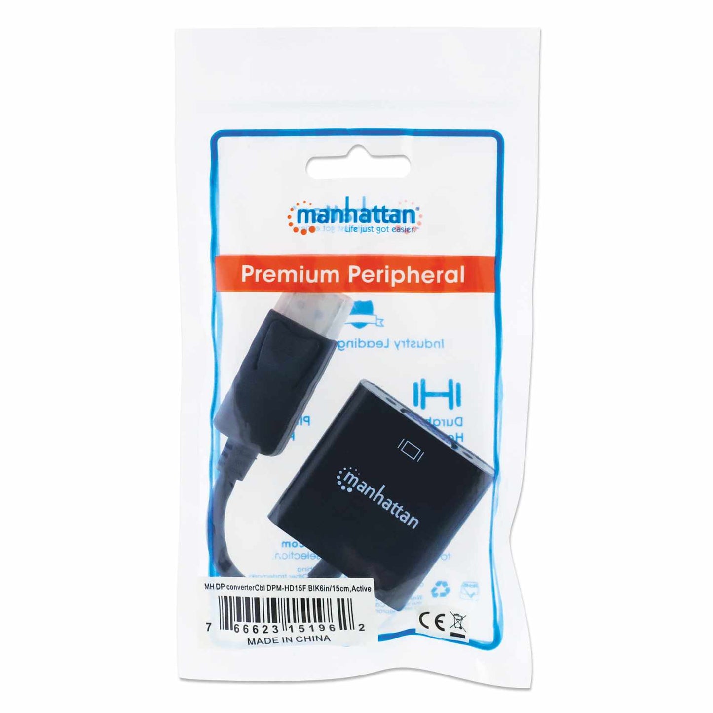 Cable convertidor de Diplayport a VGA Packaging Image 2