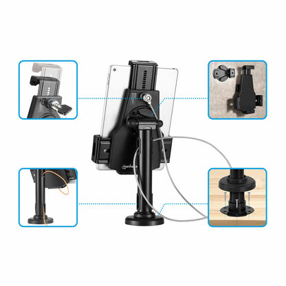 Soporte antirrobo para Tableta o iPad con opción de montaje en escritorio o pared Image 13