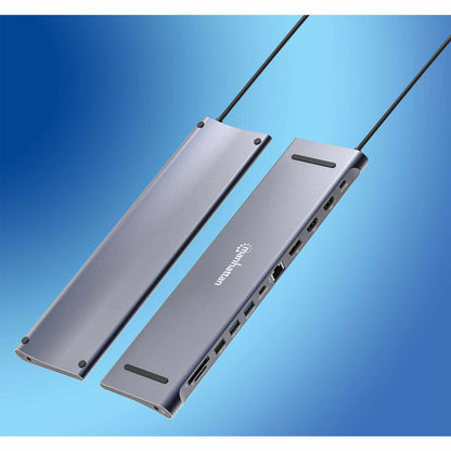Estación de carga / Hub multipuerto USB-C PD 12 en 1 para tres pantallas 4K Image 7