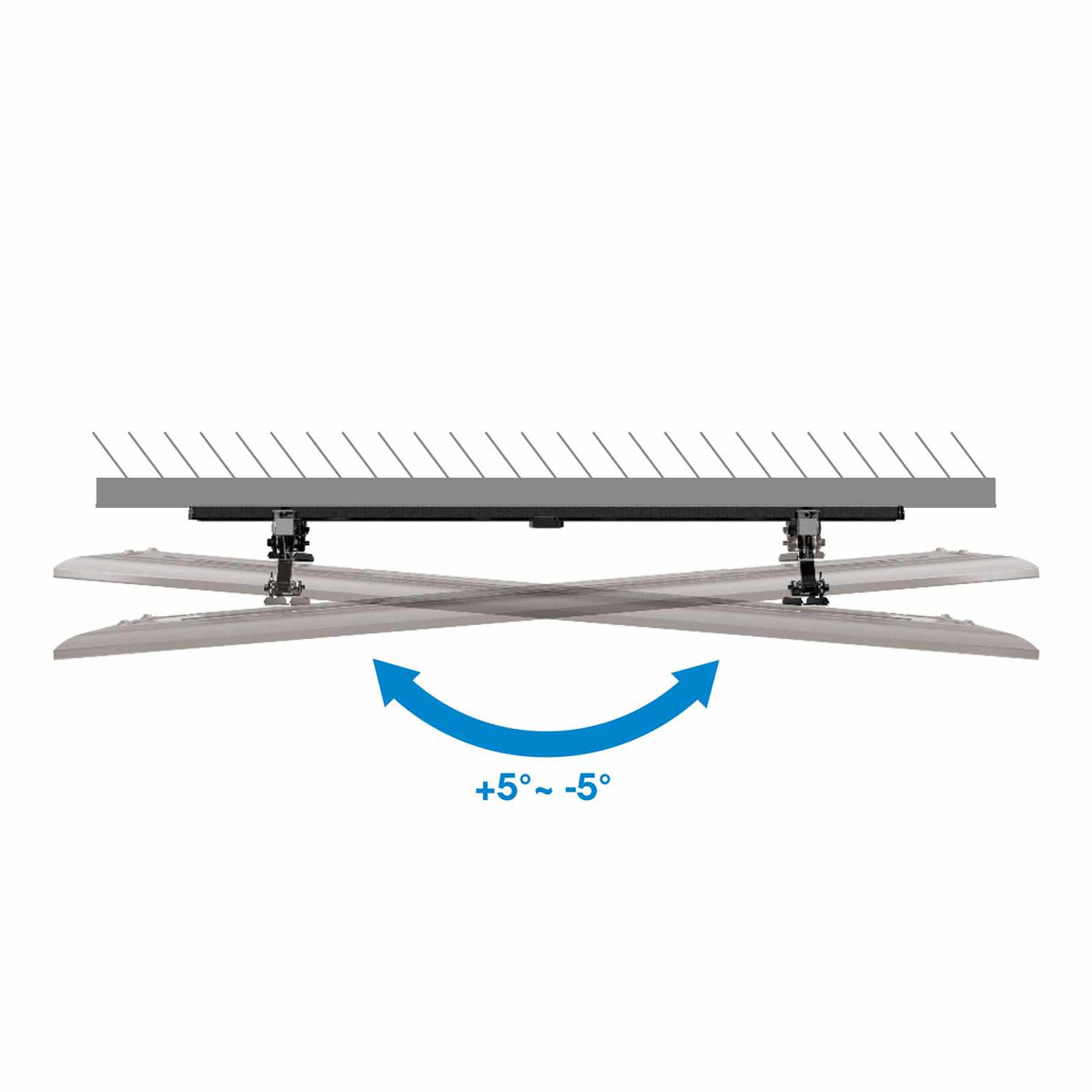 Soporte de pared Inclinable Anti-Robo para Pantallas con Extensión Image 12