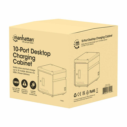 Gabinete de carga con 10 puertos USB-C (11") Packaging Image 2