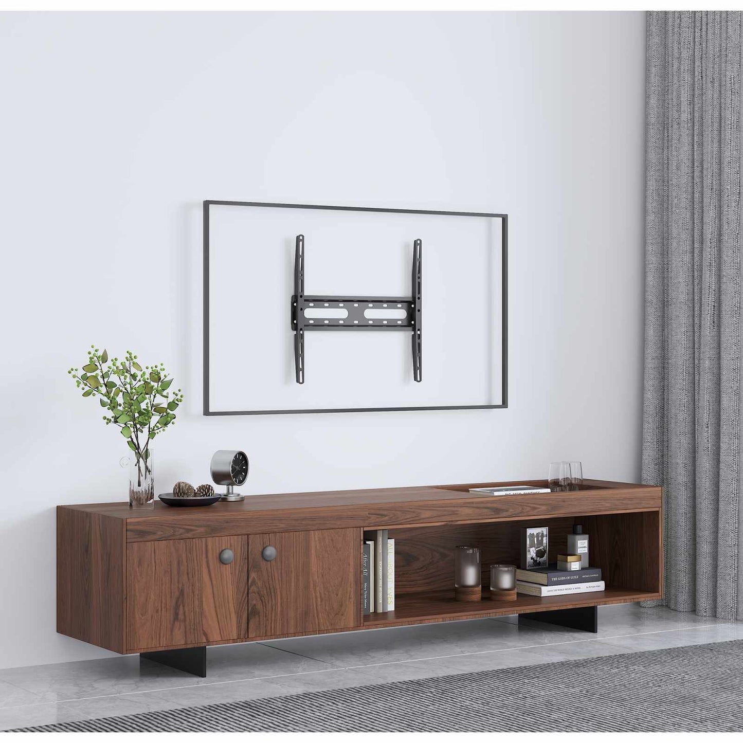 Soporte de Pared Fijo de Bajo Perfil para Pantallas de 32" a 55" Image 6