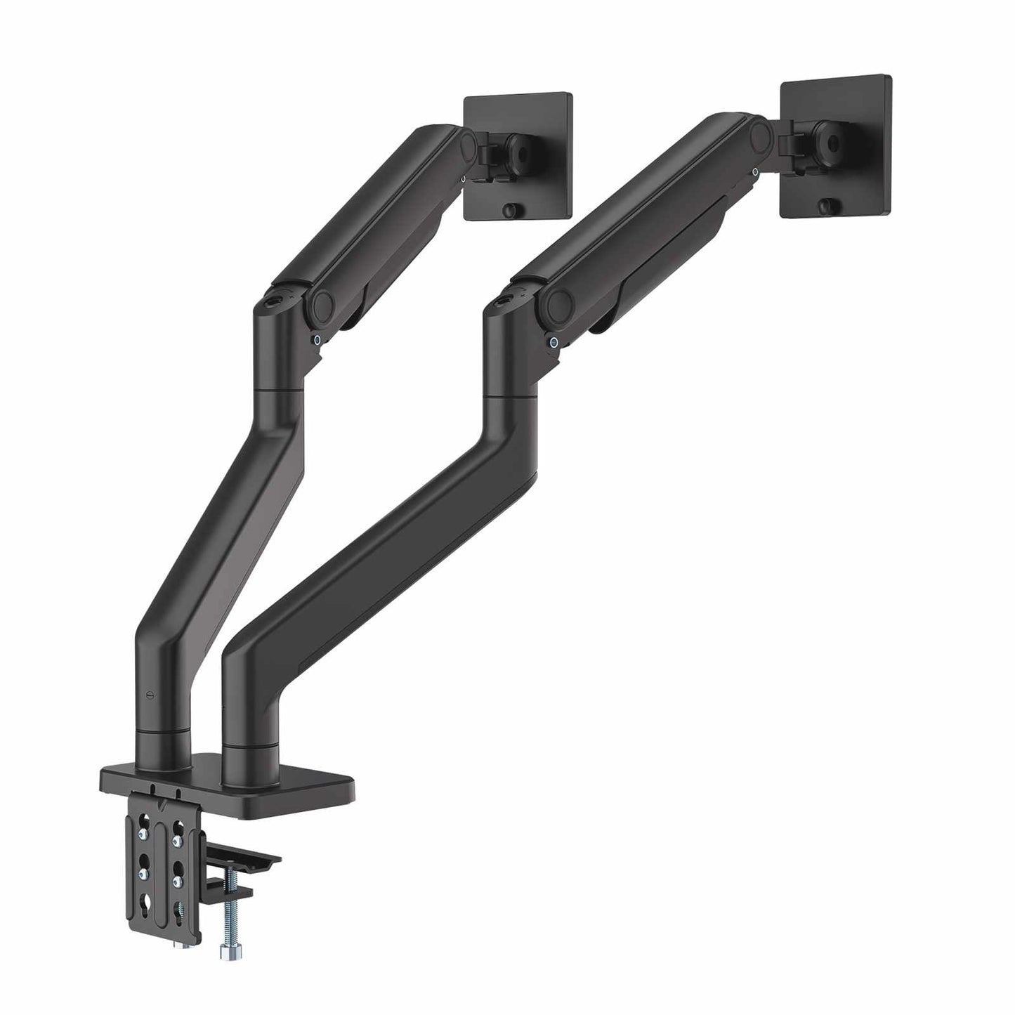 Soporte de aluminio con sistema de pistón para 2 monitores de 17" a 45" Image 4