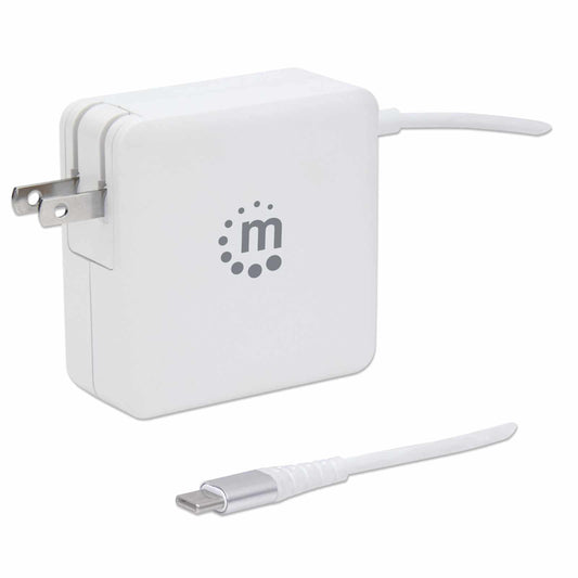 Cargador de energía PD con cable USB-C integrado – 60 W Image 1