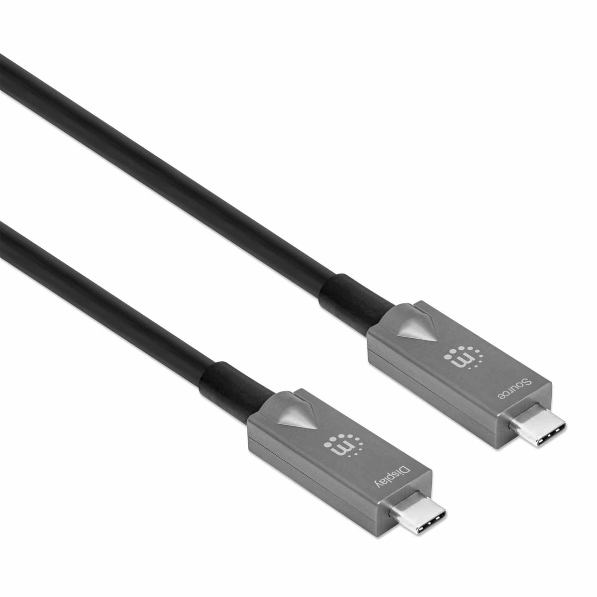 Cable USB-C de fibra óptica (AOC) USB 3.2 Gen 2, 4K@30Hz 60W / 3 A 10m Image 4