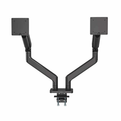 Soporte de aluminio con sistema de pistón para 2 monitores de 17" a 45" Image 5