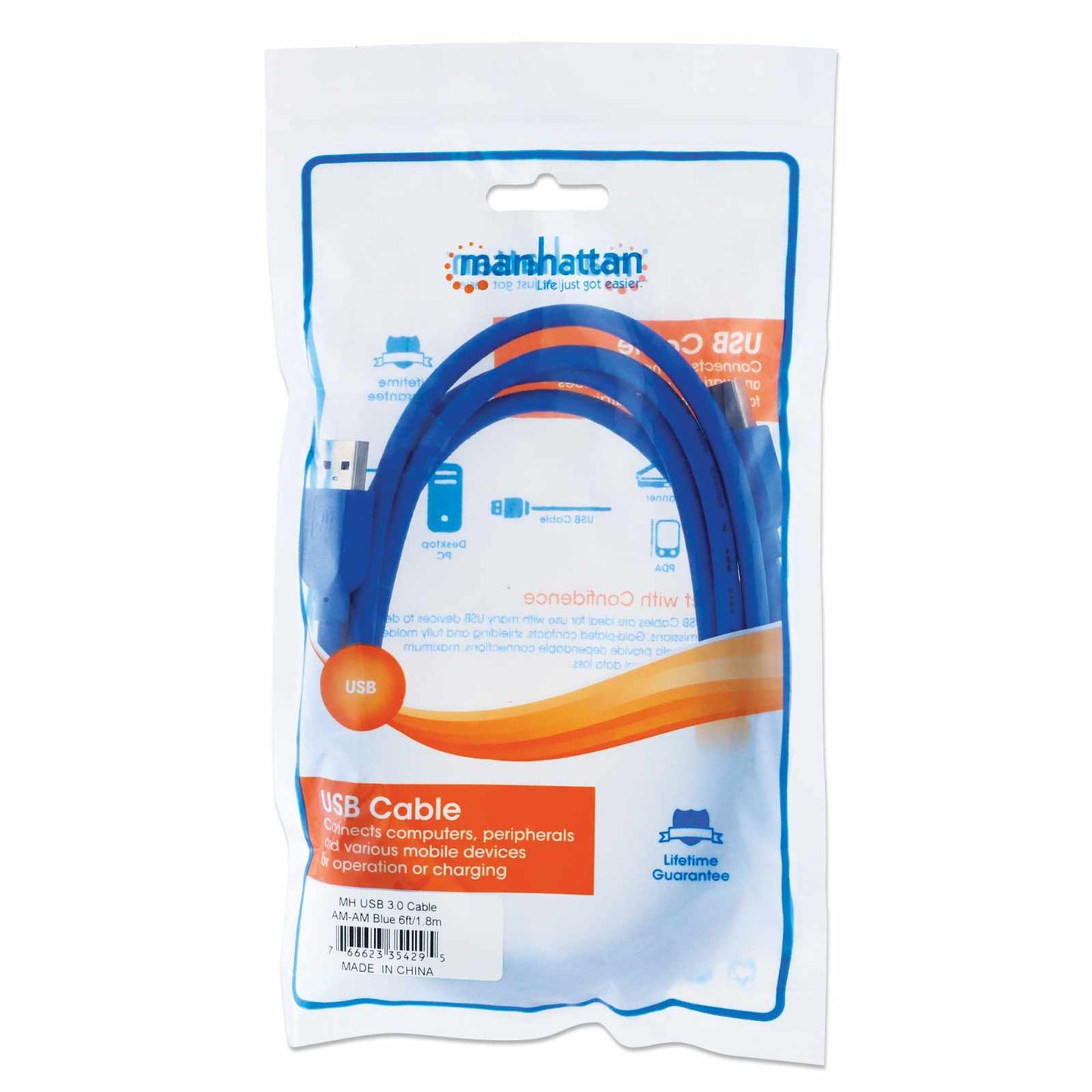 Cable de dispositivo USB 3.0 tipo A Packaging Image 2