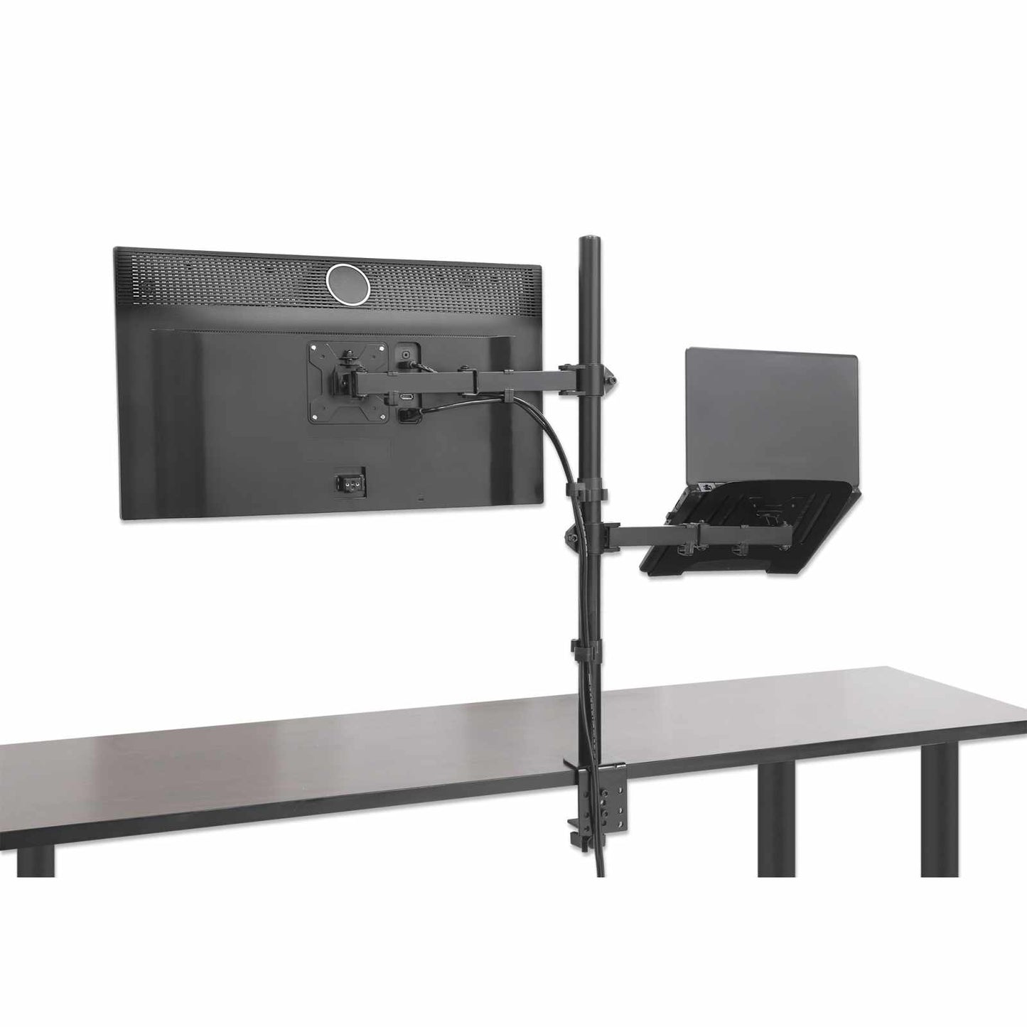 Soporte combinado de escritorio para laptop y monitor de 13" a 32" Image 8