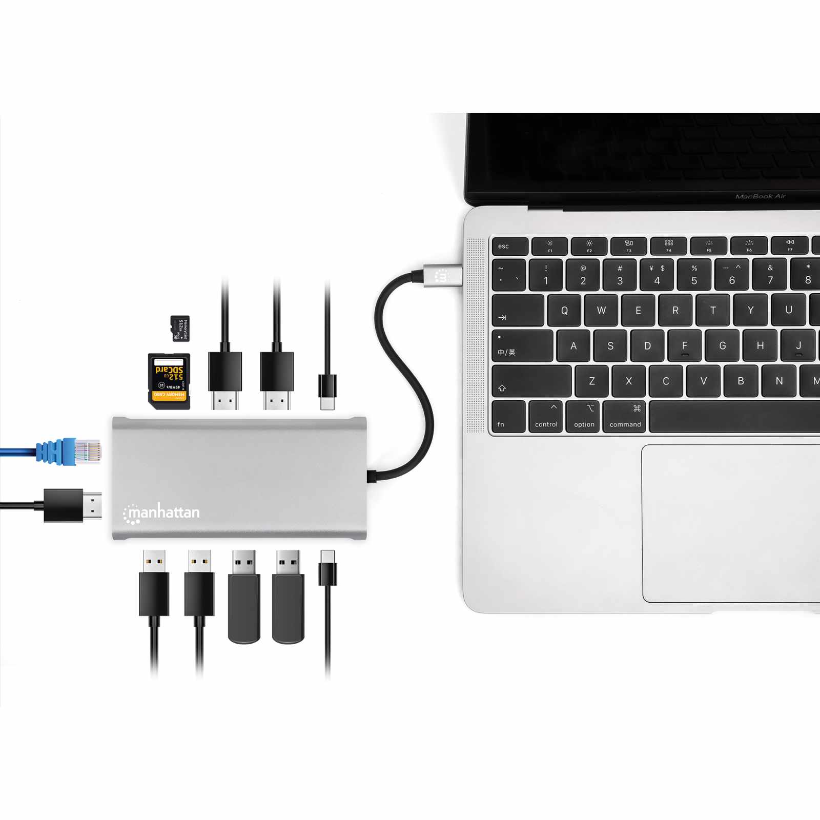 Docking Station USB-C para Triple Monitor Image 8