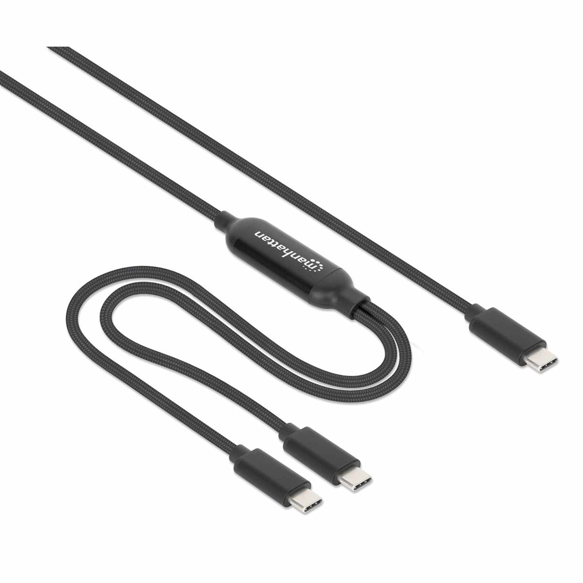 Cable de carga doble USB-C de 100 W, 2 m (7 pies) Image 4