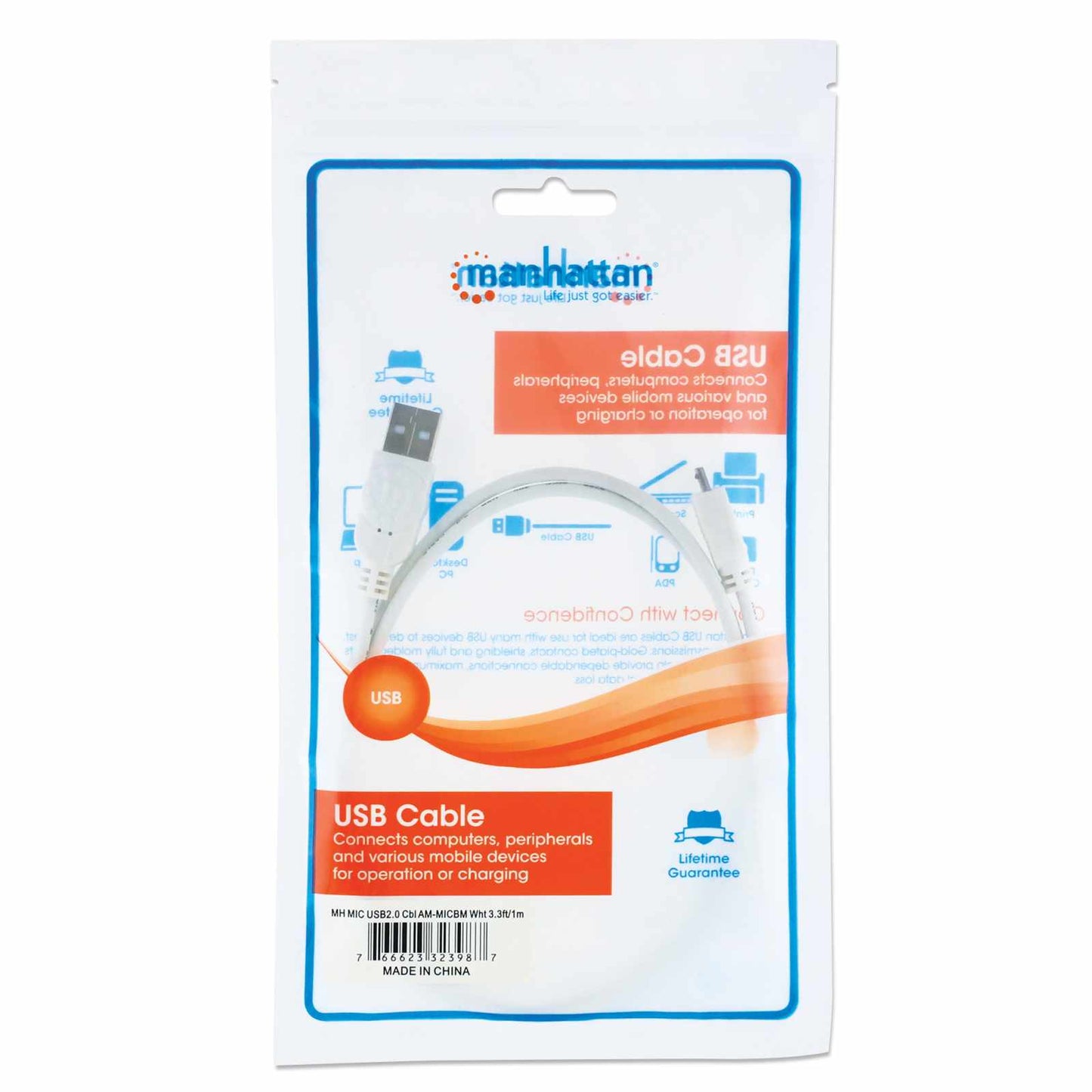 Cable para Dispositivos USB Micro-B de Alta Velocidad Packaging Image 2