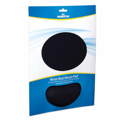 Mouse Pad con Descansa Muñecas Negro Packaging Image 2