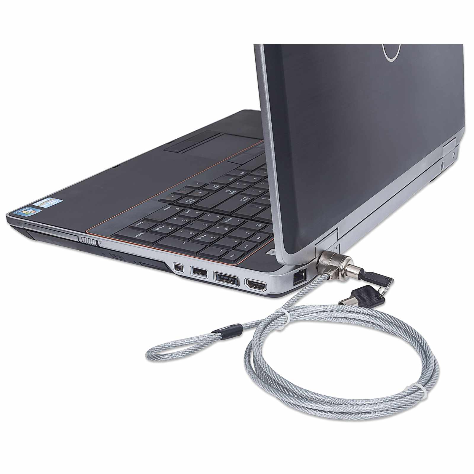 Candado de seguridad para laptop con ranura K-slot, con llave Image 3