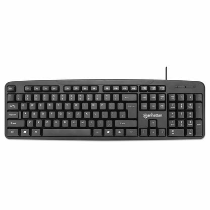 Set de teclado con cable y mouse óptico Image 5