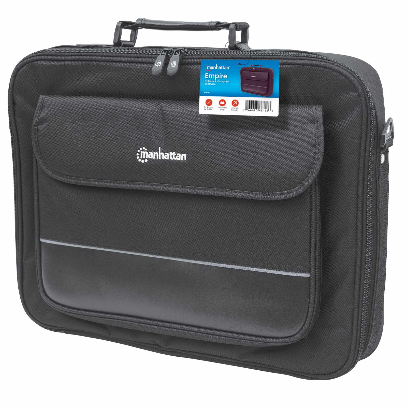 Maletín portafolio Empire para laptop de 17" Packaging Image 2